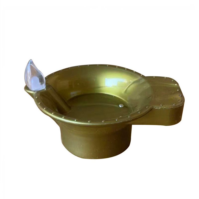 Water Activated Flameless LED Diya - Automatic Sensor Candle for Festive Decor, Magic in a Drop: The Ultimate Safe, Reusable, and Water-Sensing Electronic Oil Lamp