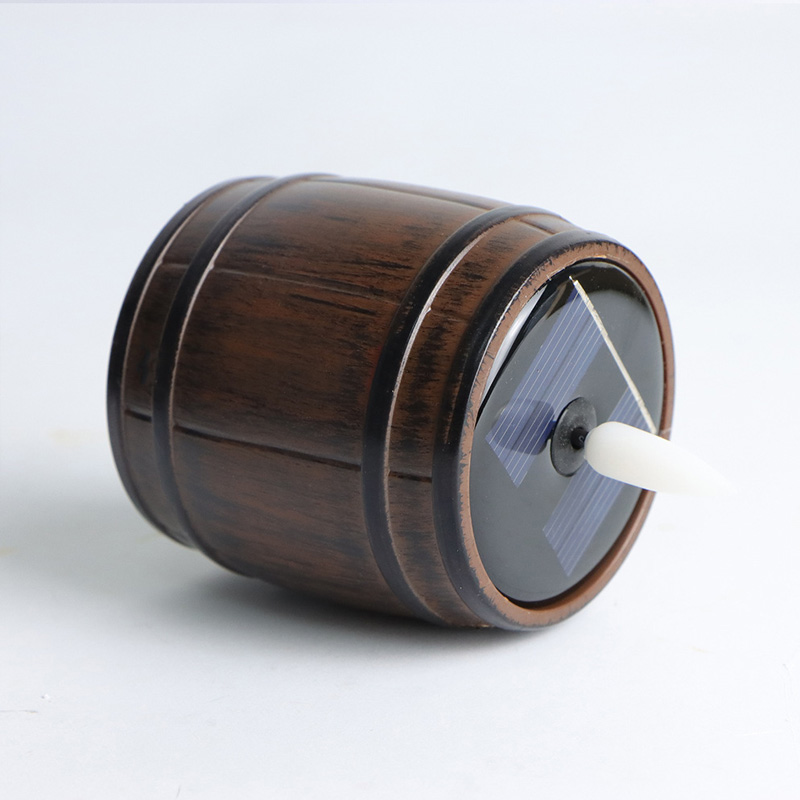 Outdoor Waterproof Solar Powered LED Flameless Candles Color:Warm White 2