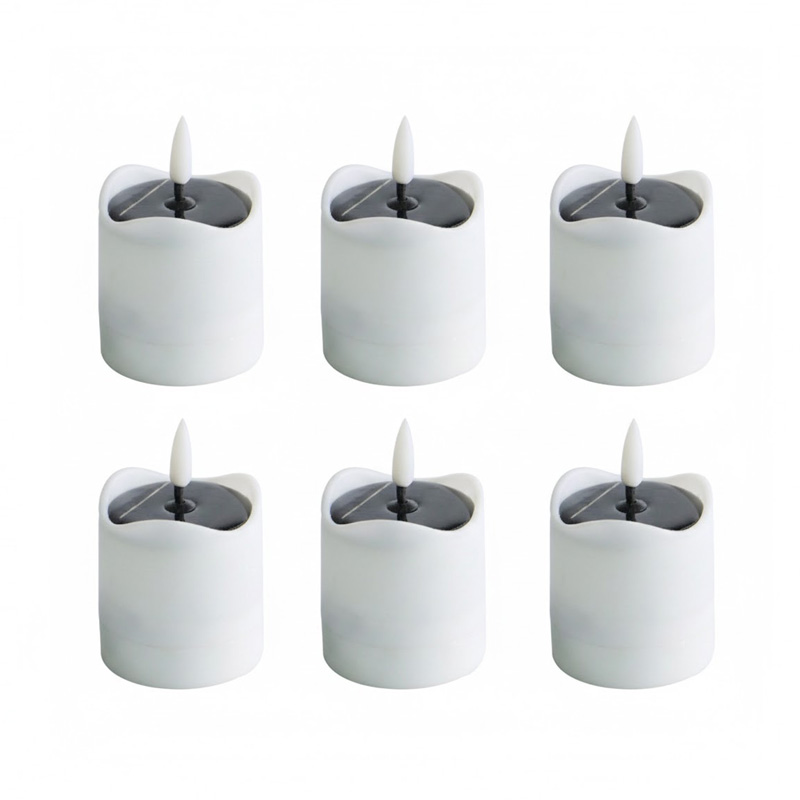 Romantic Waterproof  Solar Energy LED Light Candle