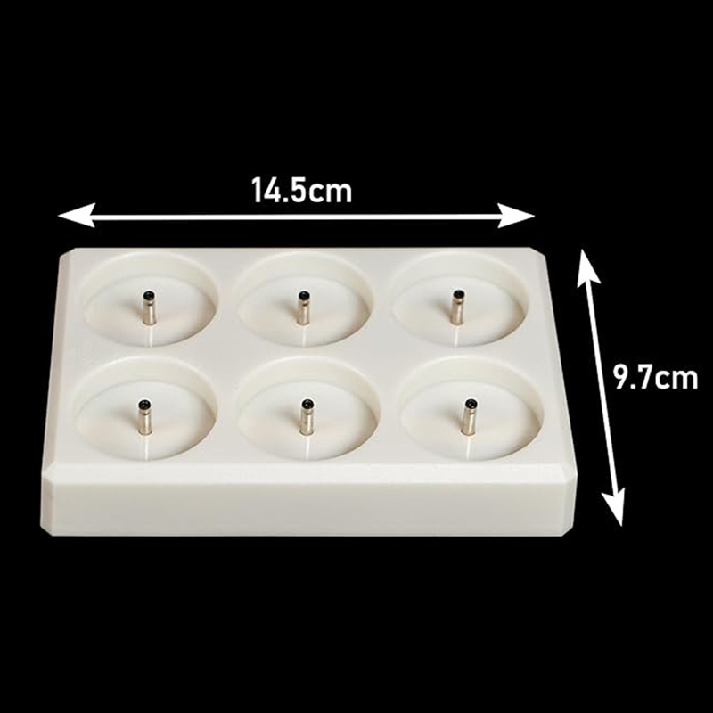 Rechargeable LED Flameless Candles with Frosted Grey Shades - 6/12 Pack Set with Remote & Charging Base Slot:12-slot 4