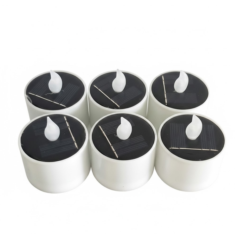 Solar led tealight candle